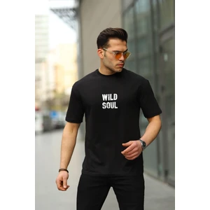 Erkek Wild Soul Baskılı Owersize Tshirt