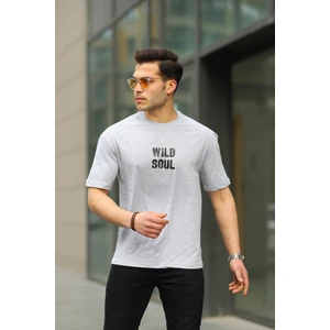 Erkek Wild Soul Baskılı Owersize Tshirt