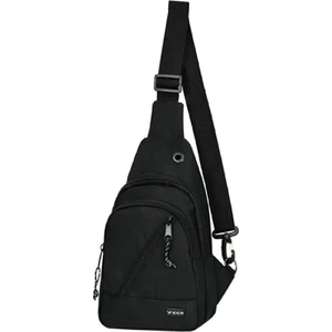 Keten Kumaş Çapraz Üç Bölmeli Günlük Omuz Çantası Bodybag DDCQ-550