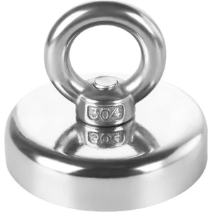 D25 19KG Fishing Magnet 25MM Askılı Güçlü Neodyum Mıknatıs