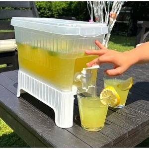 Foly Life Musluklu ve Ayakli Buzdolabi Içi Seyyar Su ve Limonata Sebili