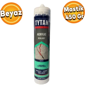 Tytan Genel Amaçlı Beyaz Akrilik Mastik Silikon 450 gr