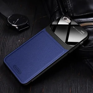 Apple iPhone 6s Plus Kılıf Zebana Lens Deri Kılıf Lacivert