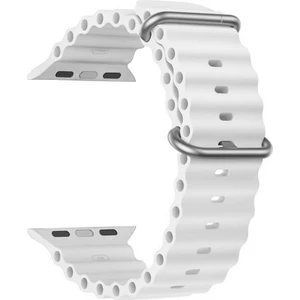 Fitcase Apple Watch 42/44/45/49 mm Uyumlu Ocean Silikon Kordon