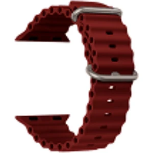 Fitcase Apple Watch 42/44/45/49 mm Uyumlu Ocean Silikon Kordon