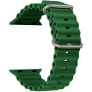 Fitcase Apple Watch 42/44/45/49 mm Uyumlu Ocean Silikon Kordon