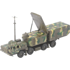 1/72 S300 Yüzeyden Havaya Füze Radar Araç Kum Masa Oyuncak Dekorasyonu Yeşil (Yurt Dışından)