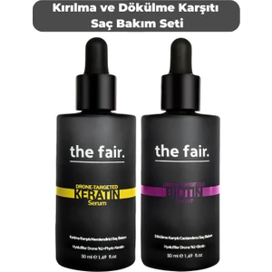 The Fair the fair Kırılma Karşıtı Vegan Saç Bakım Seti 100 ML