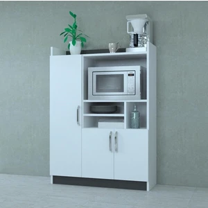 Çok Amaçlı Kiler Mikrodalga Dolabı 90 cm Montajsız Çok Renkli