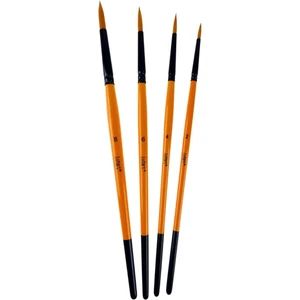LF-5984 Yuvarlak Uç Fırça Seti 4 Lü 2-4-6-8