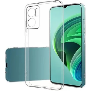 Xiaomi Redmi Note 11E ile Uyumlu Kılıf Şeffaf Kamera Korumalı Esnek Silikon Telefon Kılıfı Kapak