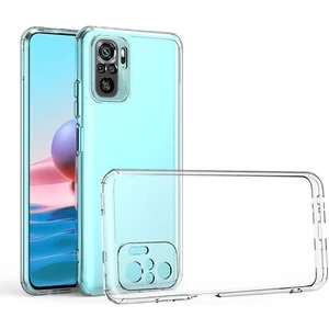 Xiaomi Poco M5S ile Uyumlu Kılıf Şeffaf Kamera Korumalı Esnek Silikon Telefon Kılıfı Kapak