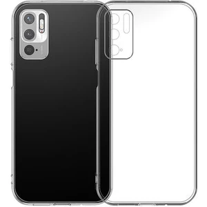 Xiaomi Poco M3 Pro ile Uyumlu Kılıf Şeffaf Kamera Korumalı Esnek Silikon Telefon Kılıfı Kapak
