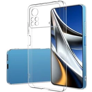 Xiaomi Poco X4 Pro 5g ile Uyumlu Kılıf Şeffaf Kamera Korumalı Esnek Silikon Telefon Kılıfı Kapak