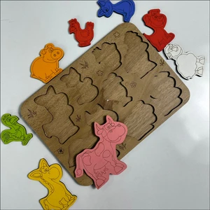 Ahşap Puzzle Havanlar