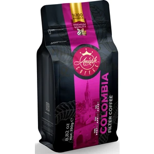 Anisah Coffee Kolombiya Filtre Kahve 250gr (Çekirdek) %100 Arabica, Orta Kavrum