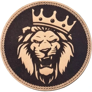 Aslan- Deri Peç - Arma - Askeri Patch Arslan Peç Patch 8 cm Çap