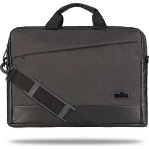 ML-T504 Viena Serisi 15.6" Su Geçirmez Kumaş, Laptop ,notebook Taşıma Çantası -Gri