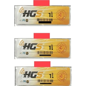 Çarşı Pazar Hgs Kabı (Yeni Etikete Göre 10,25 Cm) 3 Adet