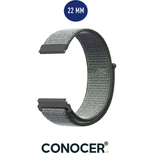 Samsung Gear S3 Frontier-Classic/ Samsung Galaxy Watch 3 (45MM)- Watch 1 (46MM) Hasır Dokuma Kordon