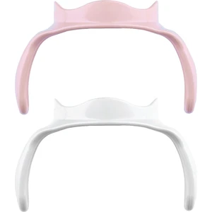 Eğitici Bardak ve Biberon Kulpu 2'li Powder Pink / Beyaz