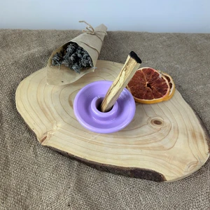 Oasis Decoration Beton Palo Santo Tütsülük, Ağaç ve Çubuk Tütsü Için Tütsü Tabağı
