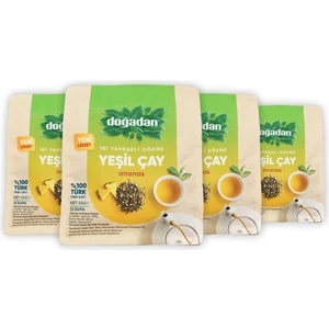 Dökme Yeşil Çay Ananas 50 gr x 4 Adet