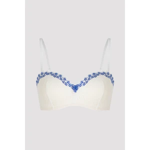 Lotus Dantelli Beyaz Sütyen