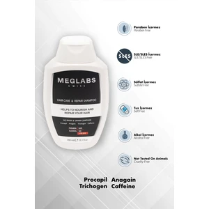 Meglab's Saç Bakım ve Onarım Şampuanı 300 ml