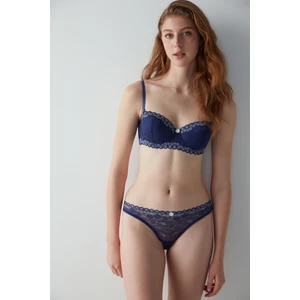 Bloom Dantelli Lacivert Sütyen