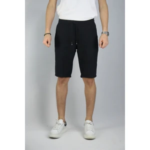 Erkek Yazlık Pamuk-keten Bel Lastikli Cepli Şort&bermuda