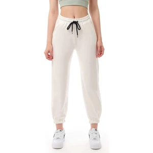 Miss Puddra Kadın Bol Kesim Jogger Tek Alt Eşofman Ekru 3004