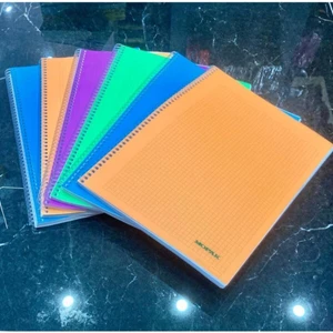 72 Yaprak Spiralli Kareli Defter 6'lı T.d