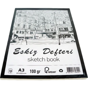 A3 Boy Spiralli 50 Yp 100 gr Eskiz Skech Defteri