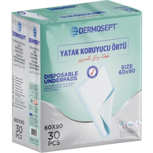 Dermosept - Hasta Altı Serme Bezi 60 x 90 - 30 Adetli