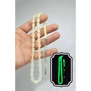 Trend Collection Kedi Gözü Tesbih Karanlıkta Parlayan Fosforlu Kedigözü Tespih