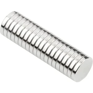 Çap 18MM x Kalınlık 2mm Yuvarlak Güçlü Neodyum Magnet Mıknatıs