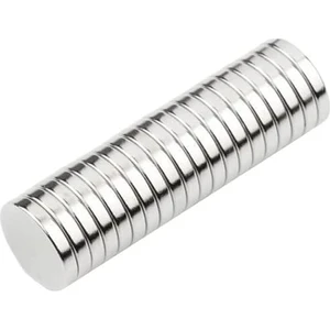 Çap 18MM x Kalınlık 2mm Yuvarlak Güçlü Neodyum Magnet Mıknatıs