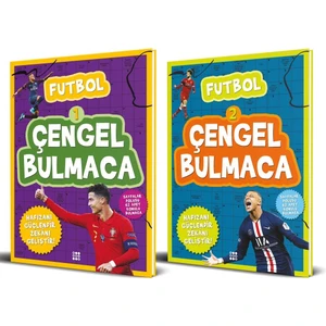 Futbol Çengel Bulmaca Seti 2 Kitap