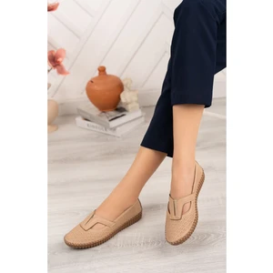 Ortapedik Pedli Pencereli Nut Kadın Ayakkabı