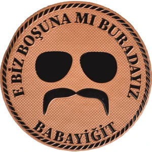 Kurtlar Vadisi Peç, Askeri Patch, Biz Boşuna Mı Burdayız Babayiğit Peç