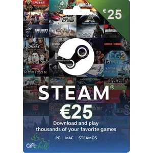 Steam Gift Card 25 Euro