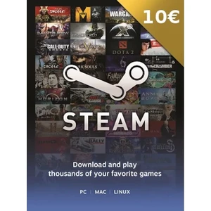 Steam Gift Card 10 EURO
