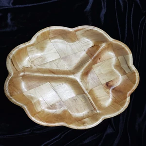 Abnturk Bambo 3 Gözlü 30 Cm Çiçek Çerezlik Meyvelik