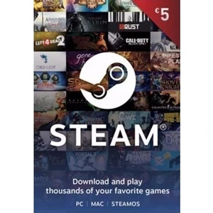 Steam Gift Card 5 Euro