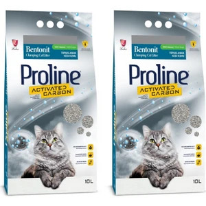 Bentonit Kedi Kumu 2 x 10 Lt Aktif Karbonlu