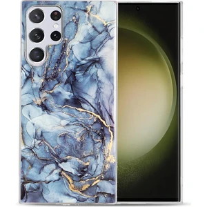 Samsung Galaxy S23 Için Ultra Imd Mermer Desen Anti-Colision Tpu Kılıfı Geri Koruyucu Telefon Kapağı (Yurt Dışından)