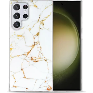 Samsung Galaxy S23 Için Ultra Imd Mermer Desen Anti-Colision Tpu Kılıfı Geri Koruyucu Telefon Kapağı (Yurt Dışından)