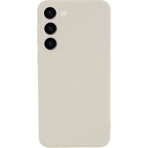 Samsung Galaxy S23 Için Artı Kauçuk Anti-Kayma Önleyici Telefon Kasası Yumuşak Tpu Fiber Astarı Telefon Kapağı (Yurt Dışından)