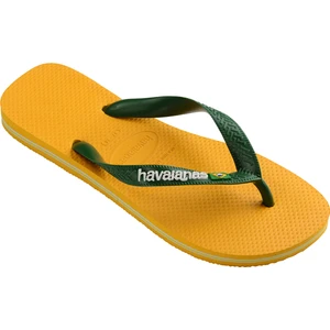 Sarı Erkek Terlik Brasıl Logo Pop Yellow 41/42